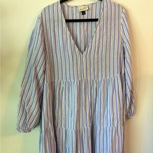 Cotton tiered summer dress